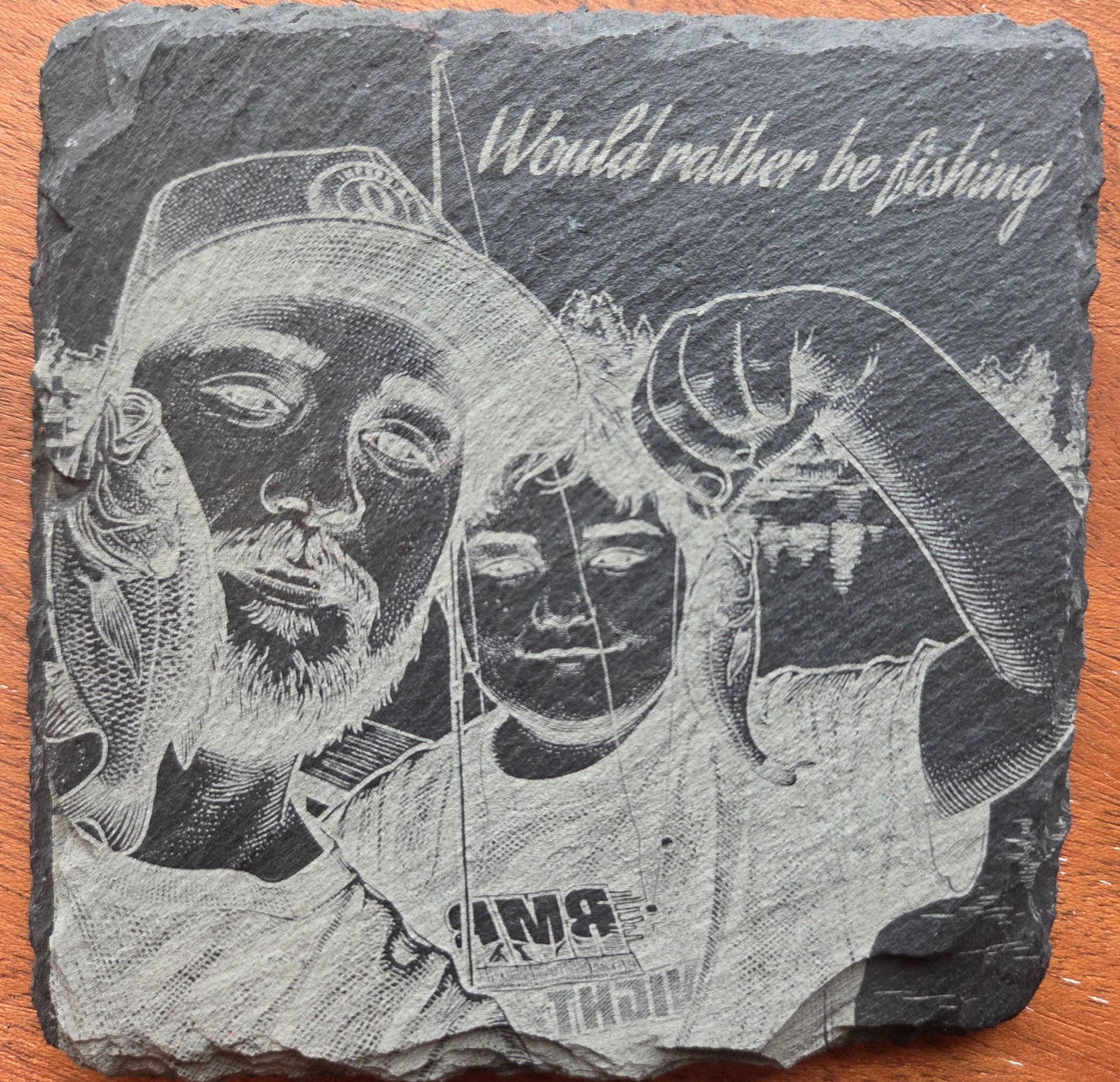 Laser Engraved Memorable Moments (rock) Coasters