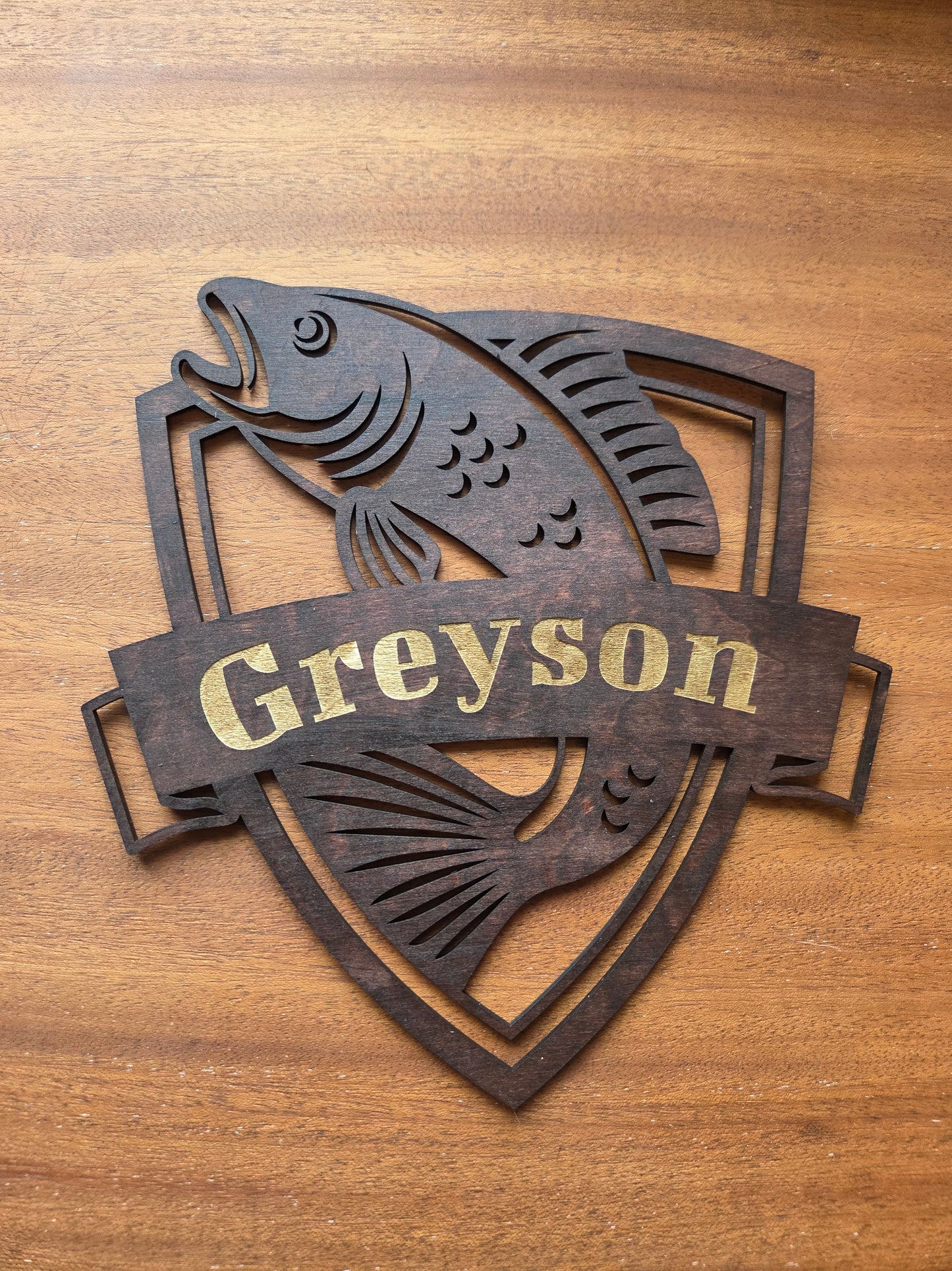 Laser cut kids room Nameplate