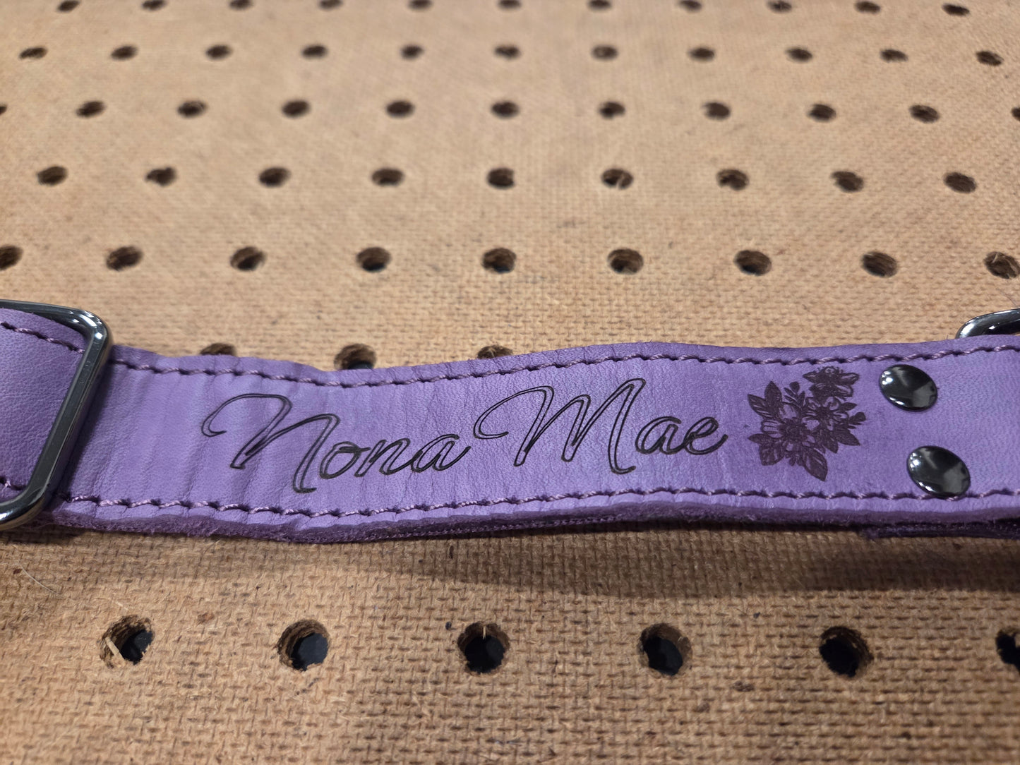 Laser Engraved Dog Collar
