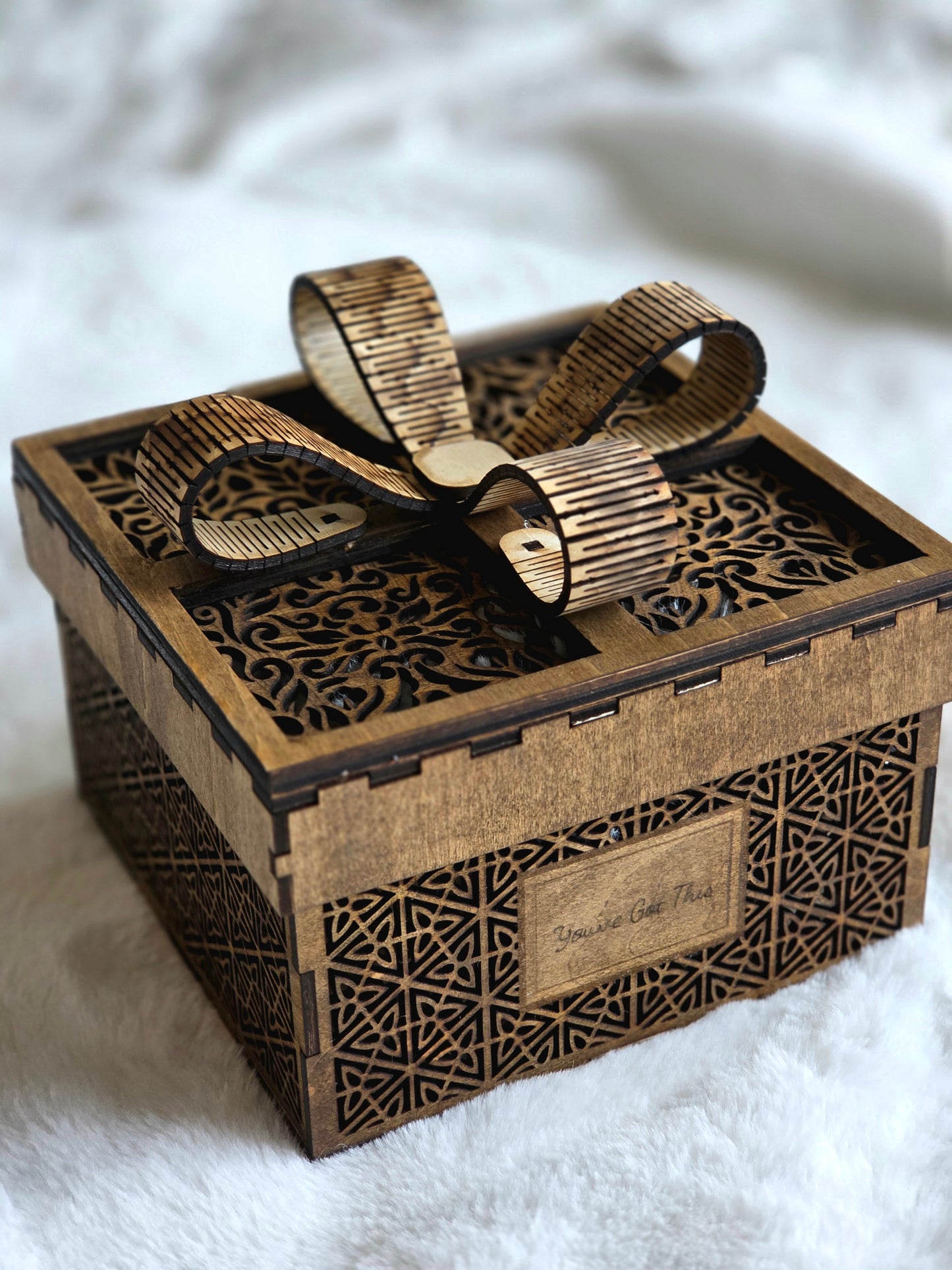 Laser Cut "New Parents" Gift Box