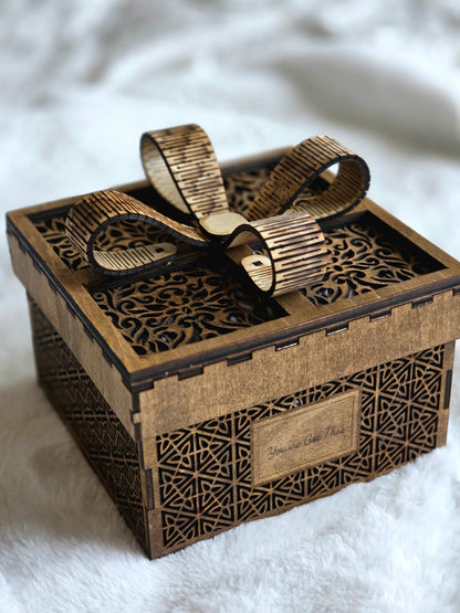 Laser Cut "New Parents" Gift Box